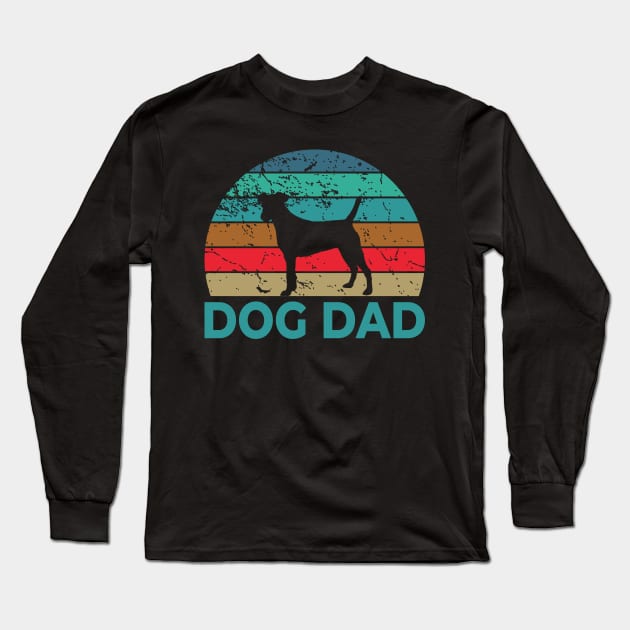 dog dad Long Sleeve T-Shirt by busines_night